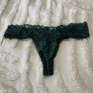 Lace Trim Green Women's Intimate Victoria’s Secret size medium